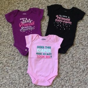 3 onesies